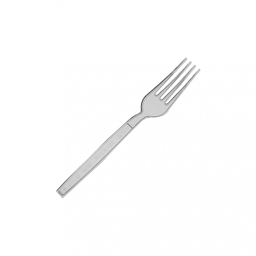 PLASTIC HEAVY DUTY CLEAR FORK (1000 PIECES PER CARTON)