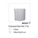 PAPER MAXI ROLL EMBOSSED PERFORATED 2 PLY (6 PIECES PER CARTON)