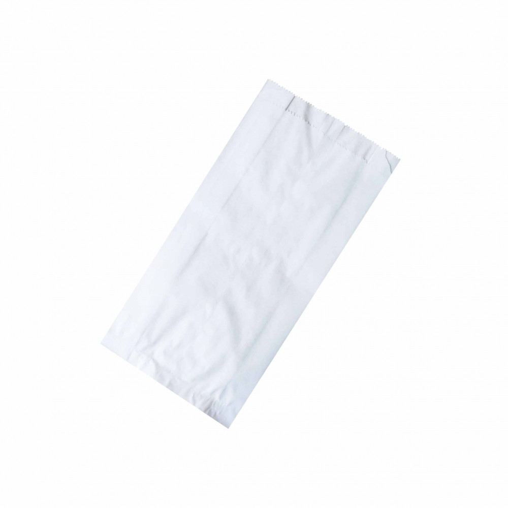 FLAT BOTTOM WHITE PAPER BAG NO-2 (4 KG PER PACK)
