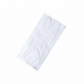 HOTPACK FLAT BOTTOM WHITE PAPER BAG NO-4 (4 KG PER PACK)