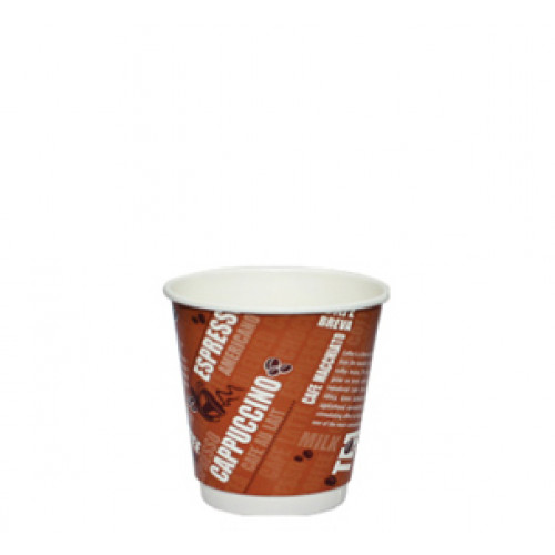 DOUBLE WALL PAPER CUP 4 OZ (1000 PIECES PER CARTON)