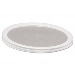 FLAT LID FOR DELI ROUND CONTAINER PET 8/12/16/24/32 |  500 PIECES