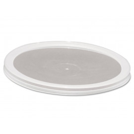 FLAT LID FOR DELI ROUND CONTAINER PET 8/12/16/24/32 |  500 PIECES