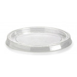 FLAT LID FOR PET JUICE CUP 4/8/10 OZ WITHOUT HOLE 78 MM DIAMETER  | 1000 PIECES