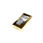 SWEET BOX ALUMINIUM GOLDEN 20X10 CM (250 PIECES PER CARTON)