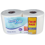 SOFT N COOL TWIN PACK MAXI ROLL 300 METER 2 PIECES (3 PACK PER CARTON)