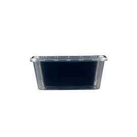 MICROWAVE CONTAINER WITH LID 1000ML (500 PIECES PER CARTON)