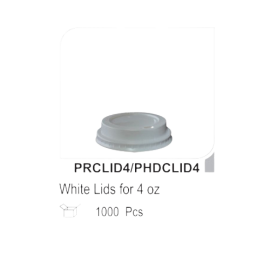 OPEN LID FOR PAPER CUP 4 OZ (1000 PIECES PER CARTON)