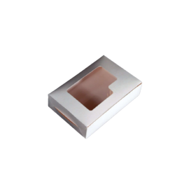 SWEET BOX WHITE 15X15 CM (250 PIECES PER CARTON)