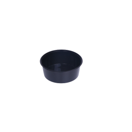 BLACK MICROWAVE CONTAINER WITH LID 250ML (500 PIECES PER CARTON)