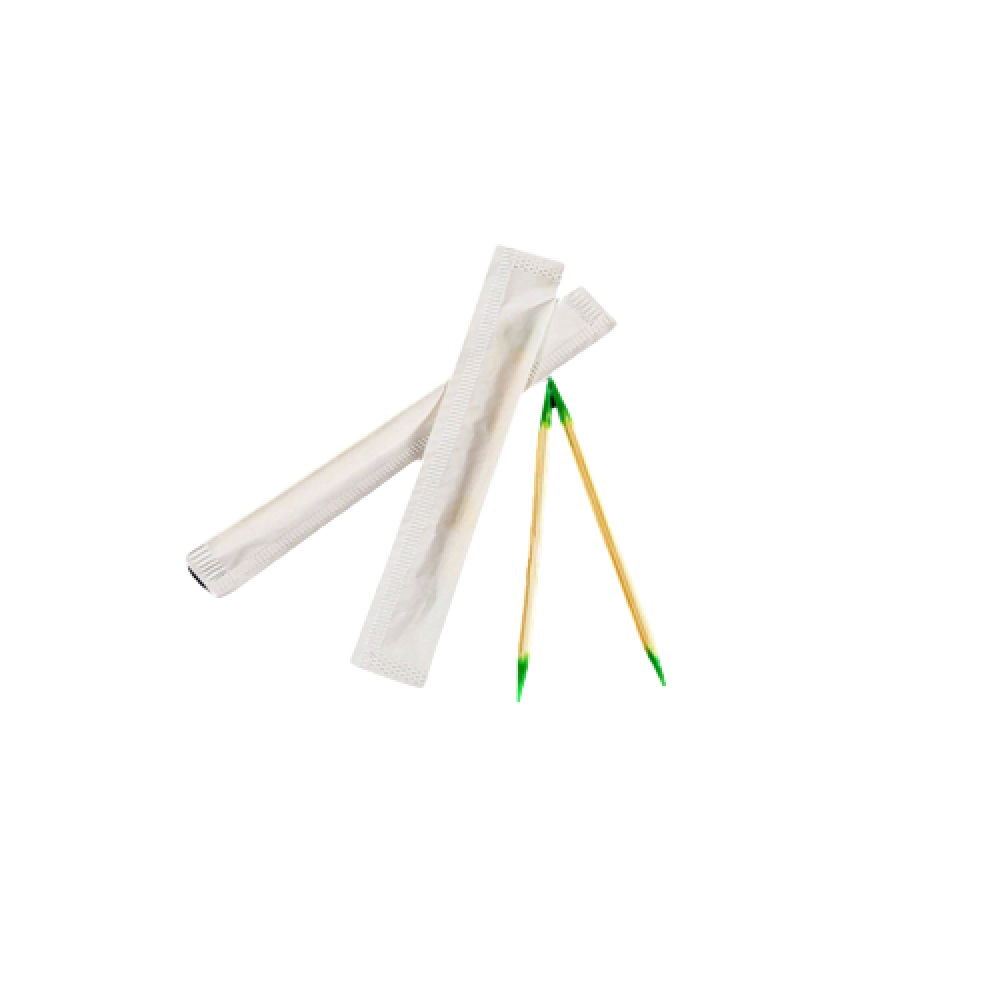 DISPOSABLE WRAPPED MINT TOOTHPICK (12000 PIECES PER CARTON)