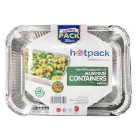 HOTPACK ALUMINUMMINUM FOOD STORAGE CONTAINERAINER COMBO PACK BUY 2 GET 1 FREE ( 20 Packet Per Carton )