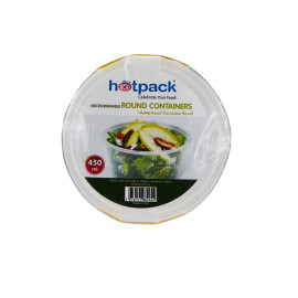 MICROWAVE CONTAINER 450ML+LID 8+2 FREE