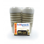KRAFT PAPER CUP 8OZ TWINPACK 20 PIECES PACK ( 10 Packets Per Carton )