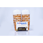 HOTPACK PAPER DOUBLE WALL CUP 8OZ 10 PIECES + LID ( 20 Packs Per Carton )