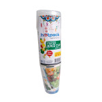 Paper Juice Cup 12-oz +lid 25 Pieces ( 20 Packs Per Carton )