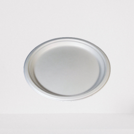 BIO DEGRADABLE PLATE 9" INCH (500 PIECES PER CARTON)