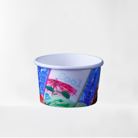 120ML PAPER ICE CREAM CUP WITHOUT LID(1000 PIECES PER CARTON)