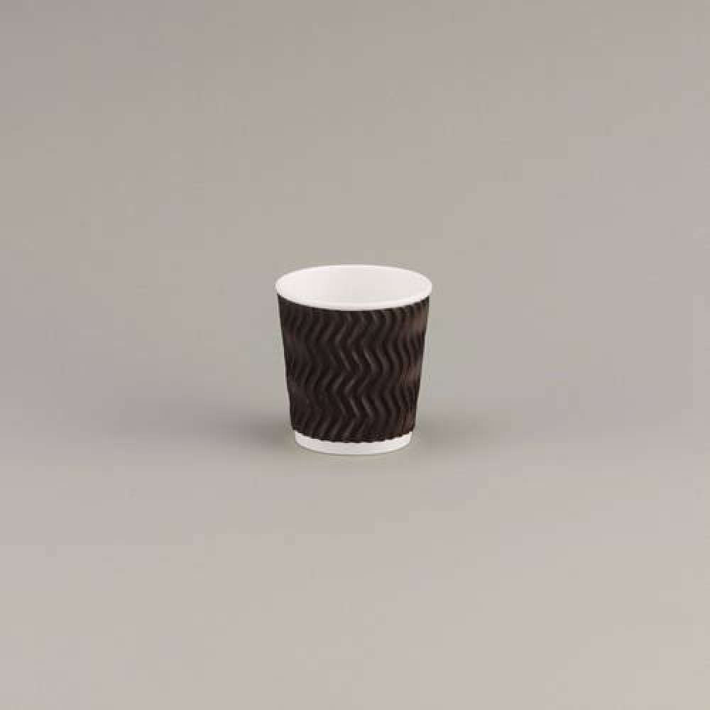 ZIG-ZAG RIPPLE PAPER CUP 4 OZ (1000 PIECES PER CARTON)