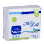 Soft n Cool - Paper Napkin 30 x 30 cm-100 Pieces ( 40 Packs Per Carton )