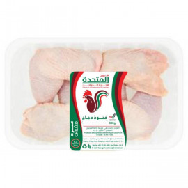 Fresh chicken whole leg Almotaheda 500g (10 packs per carton)