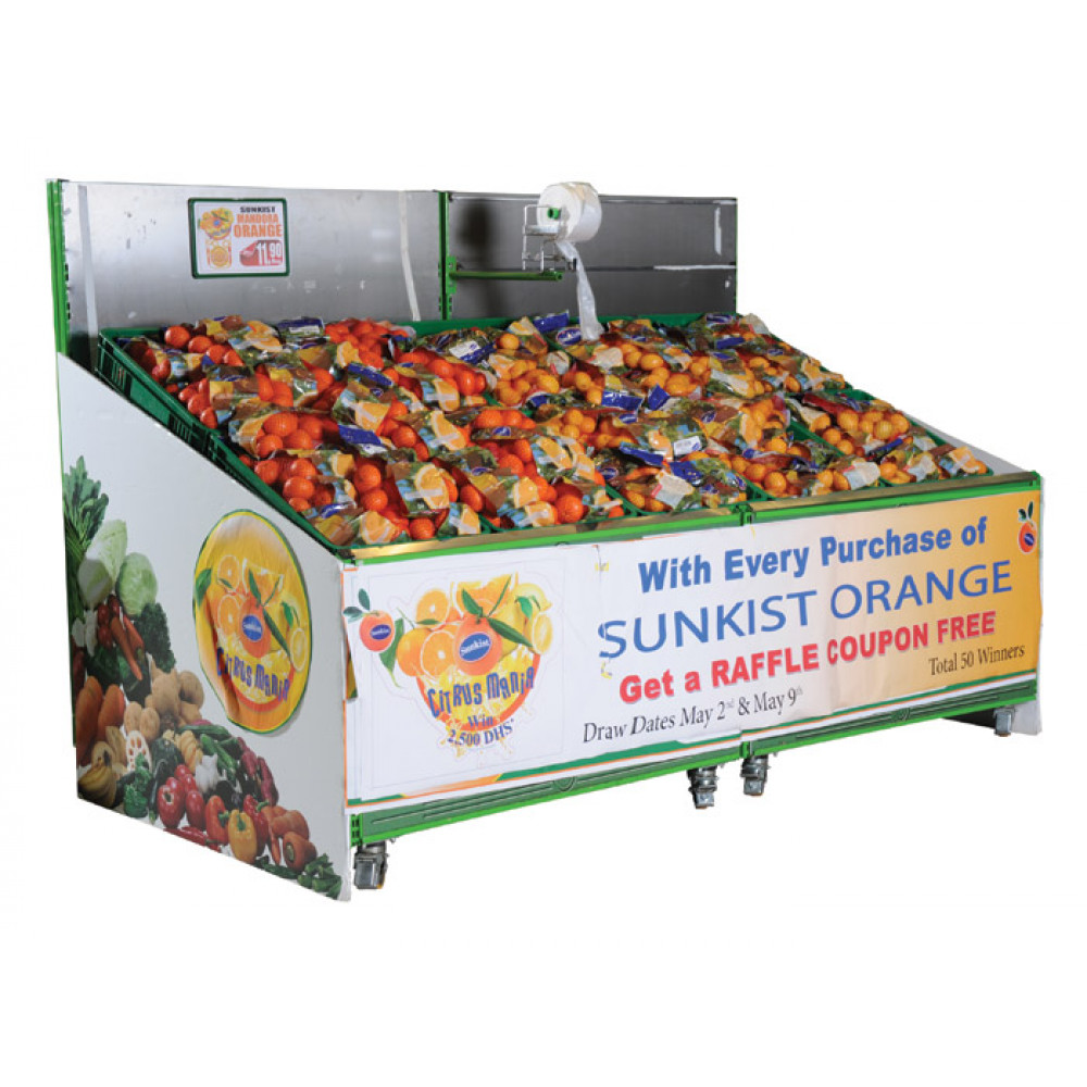 Fruit Display Trolley