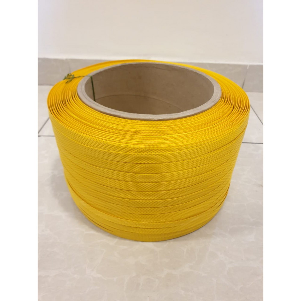 Polypropylene Strap Yellow 15 mm ( 5 KG Per Roll ) Sinaha Platform