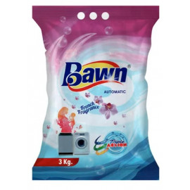 Bawn French Fragrance Detergent Powder 3 KG ( 6 Packs Per Carton )