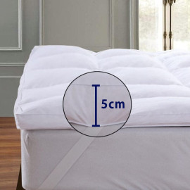 Mattress Topper 5cm 100*200 White 