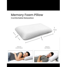 Memory foam pillow 35*55*12cm