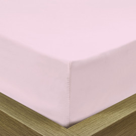Rest Super Soft fitted sheet 90 x 200 + 20 CM-PINK