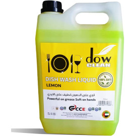 5L Dow Clean Dish Washing Liquid, Lemon