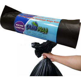 100% Pure BIODEGRADABLE, MEDIUM, 2000 BAGS - 45 cm X 50 cm, 30 microns(thickness)