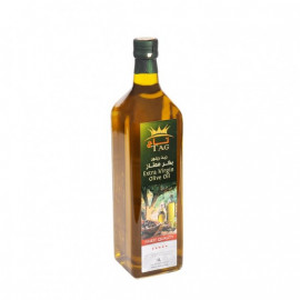 Olive Oil Extra Virgin Tag Glass 1 Ltr