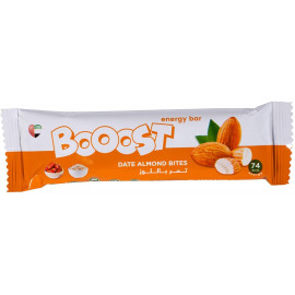 Booost - Date Almond Bites 20 grams (25 bars per box)