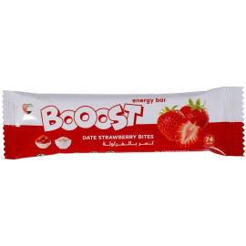 Booost - Date Strawberry Bites 20grams (25 bars per box)