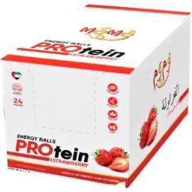 MoMo- Protein Balls-Strawberry 60 grams (24 bars per box)