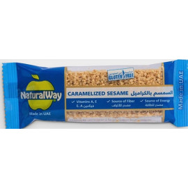 Natural Way - Caramelized Sesame 40 grams (25 bars per box)