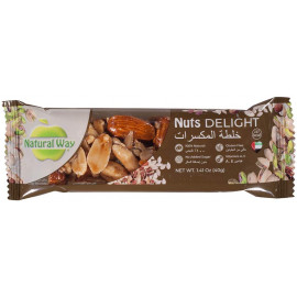 Natural Way - Nuts Delight 40 grams (25 bars per box)