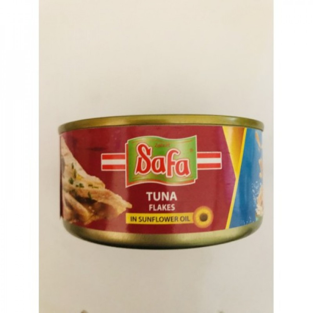 Safa Tuna Flakes Sunflower OIL 160 Grams ( 48 Pieces Per Carton )