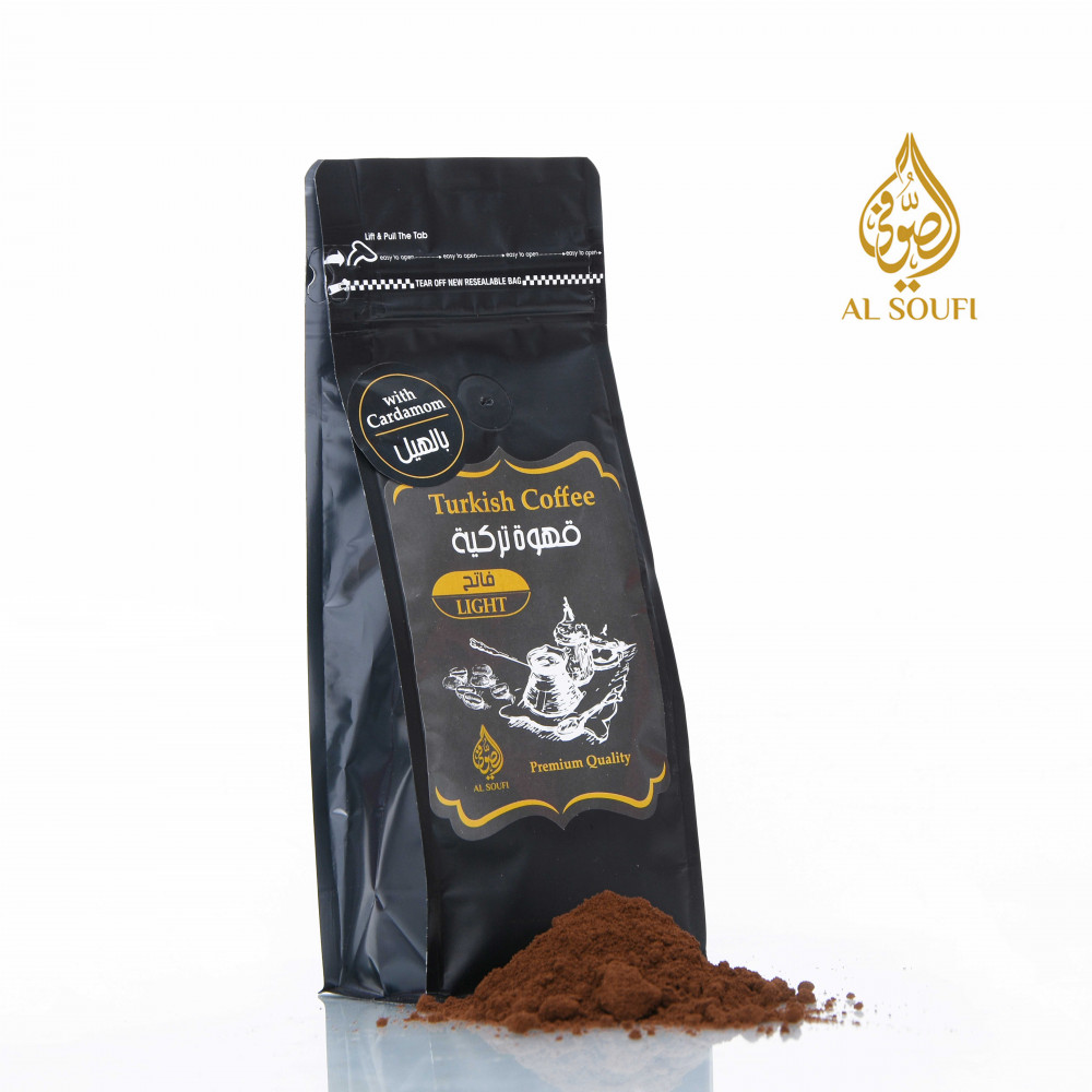 TURKISH COFFEE LIGHT CARDAMOM 250 Grams
