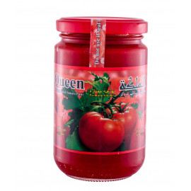 Queen Tomato Paste 750 Grams Glass Jar 28-30% ( 12 Pieces Per Carton)