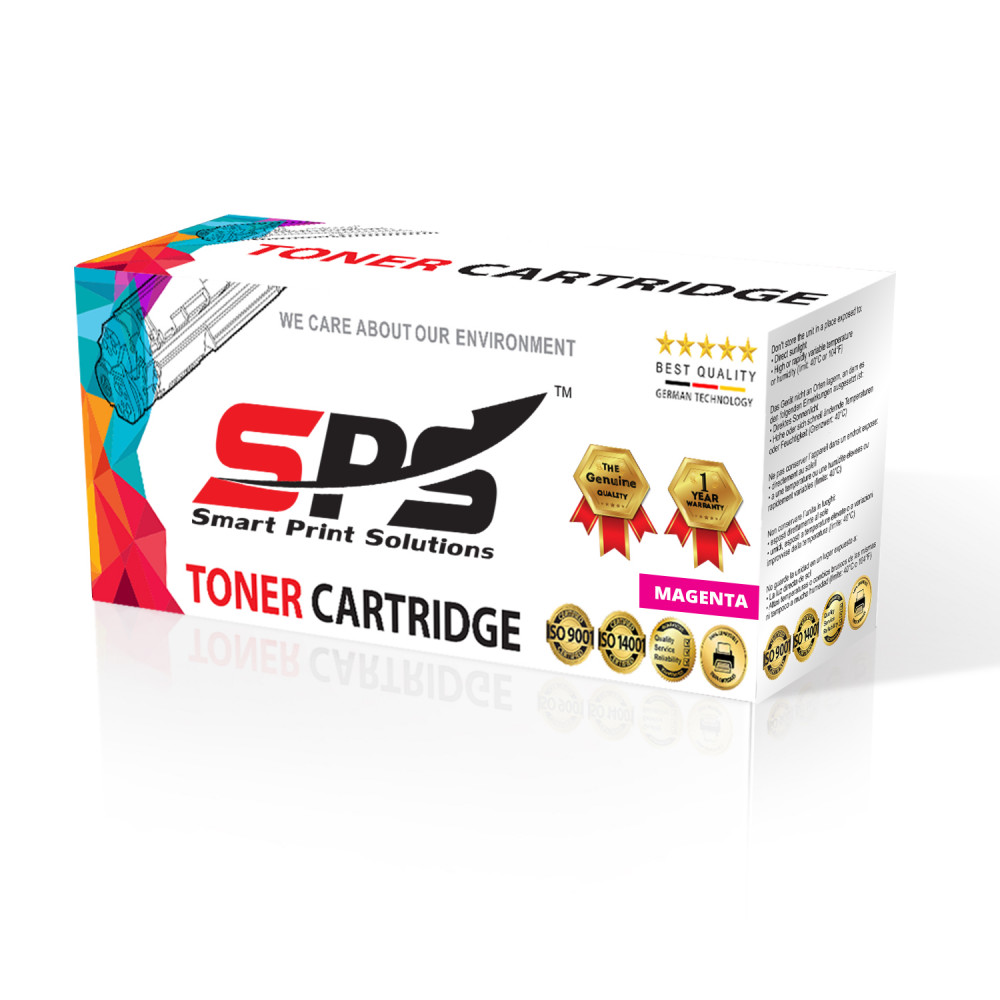 SPS Compatible Toner Cartridge for HP 125A CB543A CRG716 Magenta