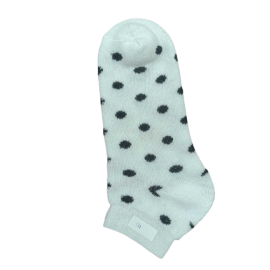 White Socks with Black dots