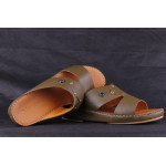 Leather Arabic Sandals Light Brown