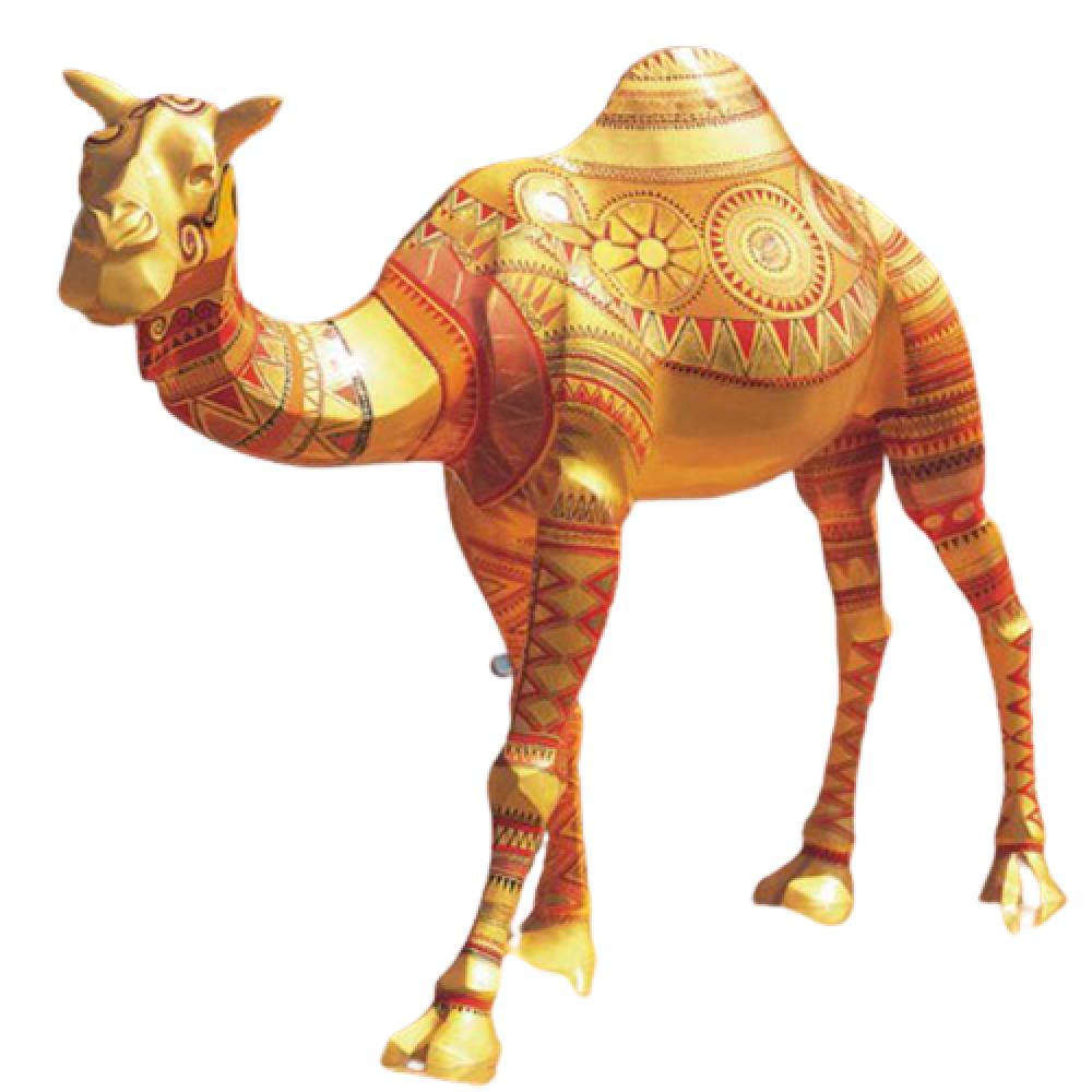 Fiberglass Sculpture - Camel