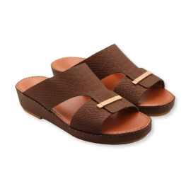 EBL Arabic Sandals AKS24 Dark Chocolate