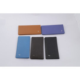 Long Wallet Camel Leather