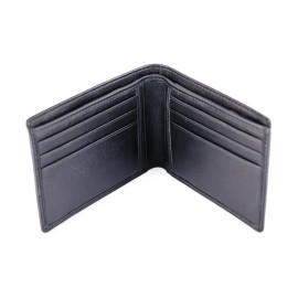 Men's Wallet Camel Leather ( Black )