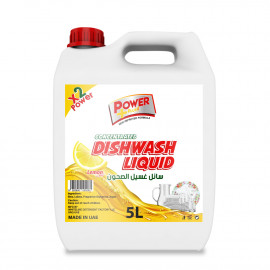 Power Plus Dishwash Liquid  Lemon , 5L